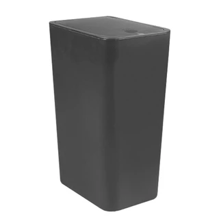 Lixeira com Tampa Click 8 Litros PRETO Astra