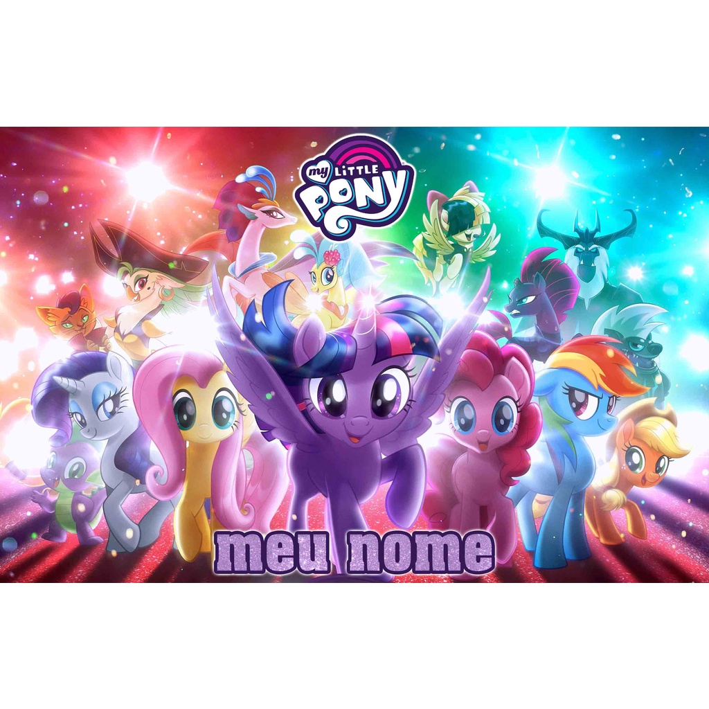 Zapatilla My Little Pony Con Luz Niña My Little Pony 2pl1960 fucsia