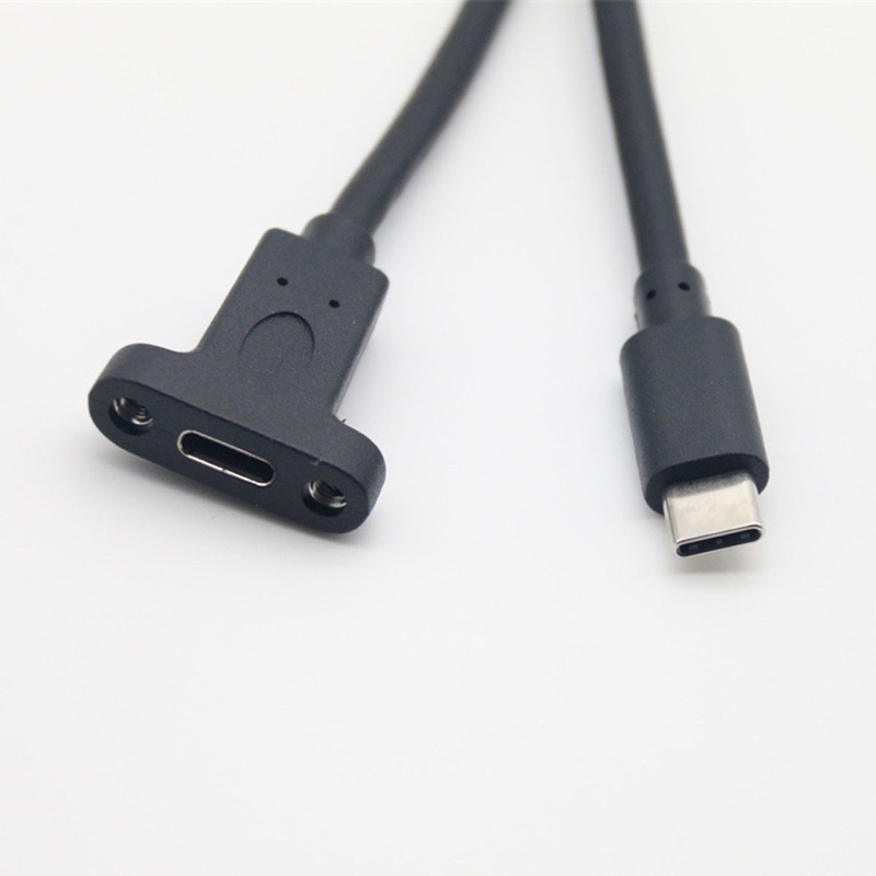 Cabo Extensor Usb Tipo C 3.1 50cm Para Painel C/parafuso