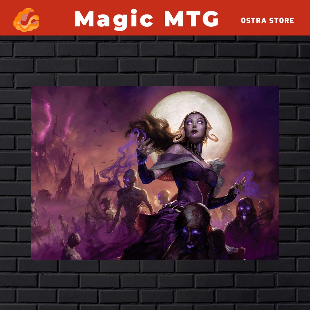 Magic: The Gathering de 01 a 15 - Placa MDF & Quadro com Moldura
