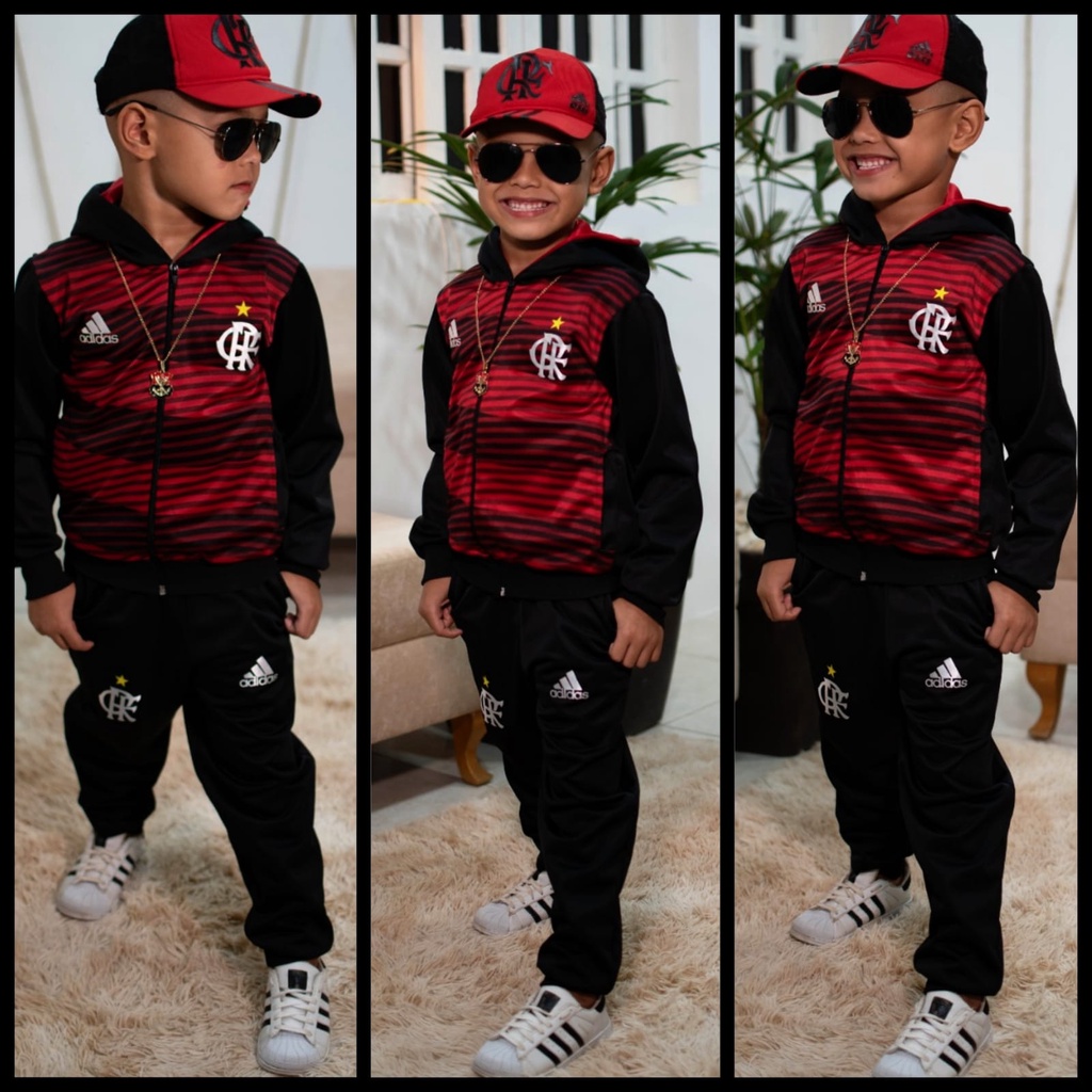 Conjunto de store frio masculino infantil