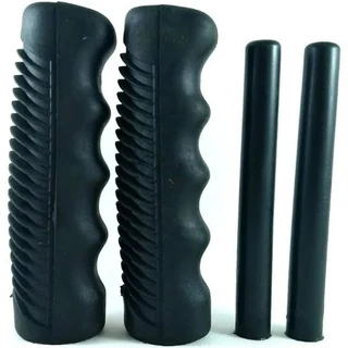 Kit Manoplas Punho Luvas do Guidão e Freio Monark Barra Circular Bicicleta Bike Antiga