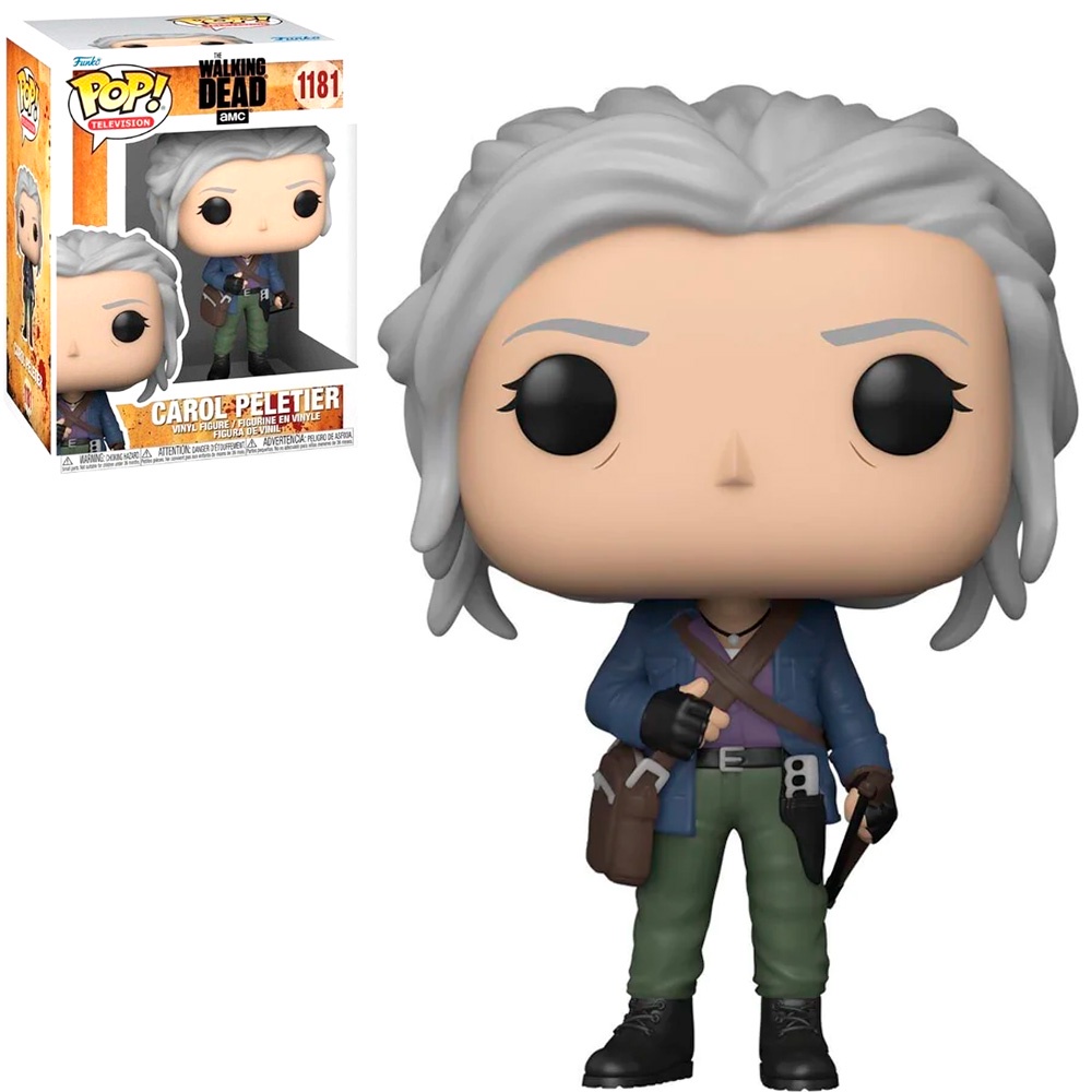 Funko Pop Carol Peletier 1181 The Walking Dead Shopee Brasil