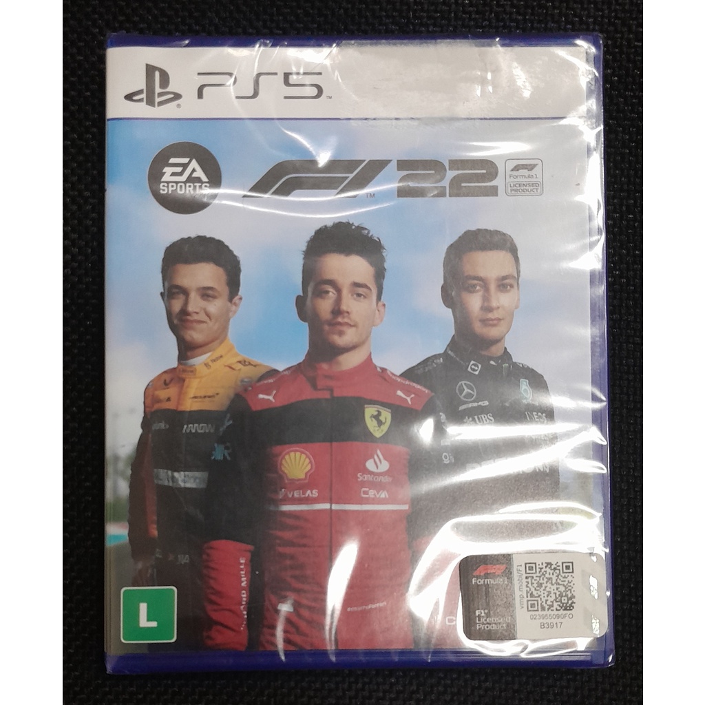 F1 22 Ps4 Mídia Física Nova Lacrada