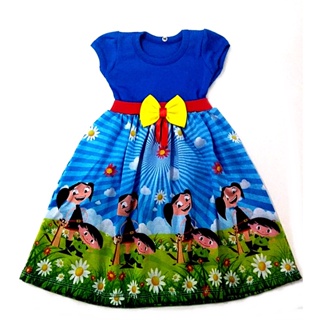 Vestido Pop It infantil aniversário veste 8 a 9 anos - GG