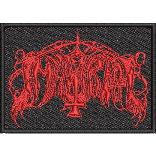 patch bordado immortal black metal termocolante