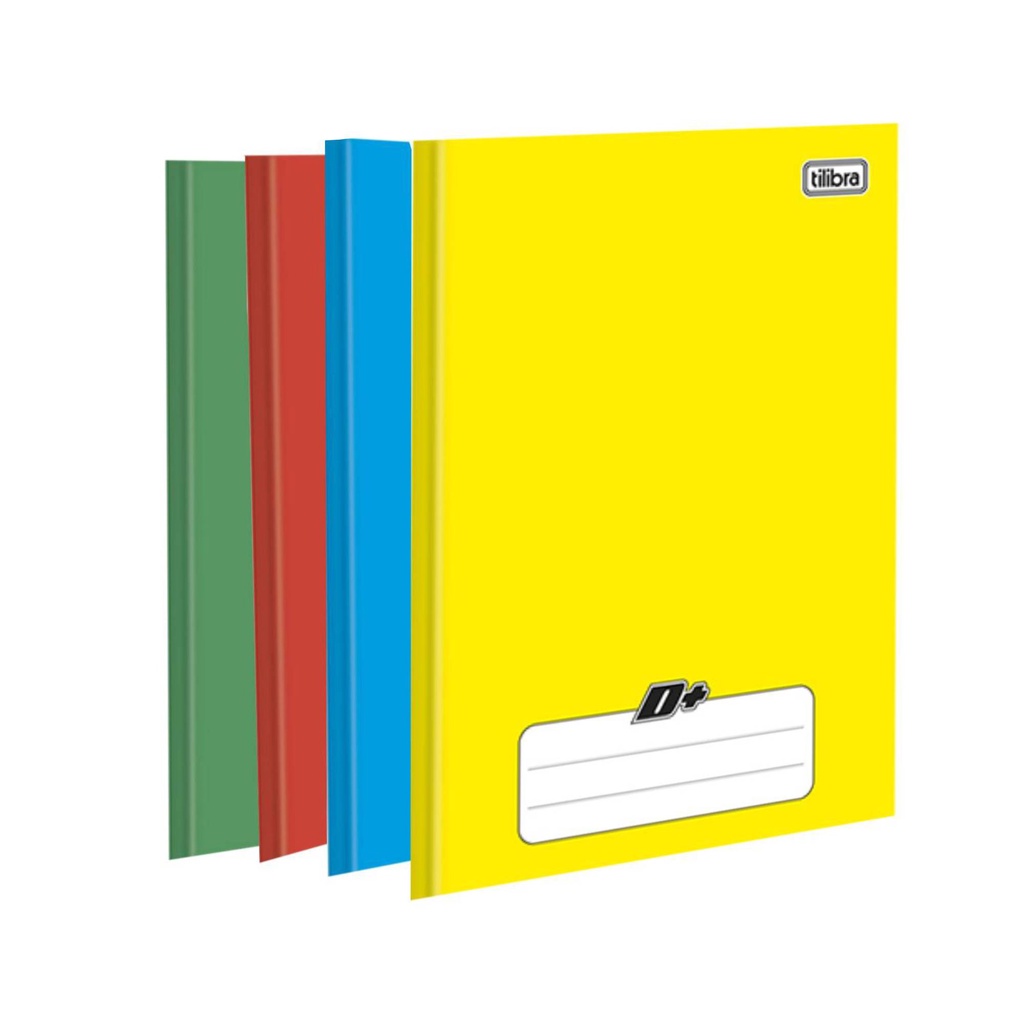 Caderno D ¼ Brochura Capa Dura Costurado 96 Folhas Shopee Brasil 9506