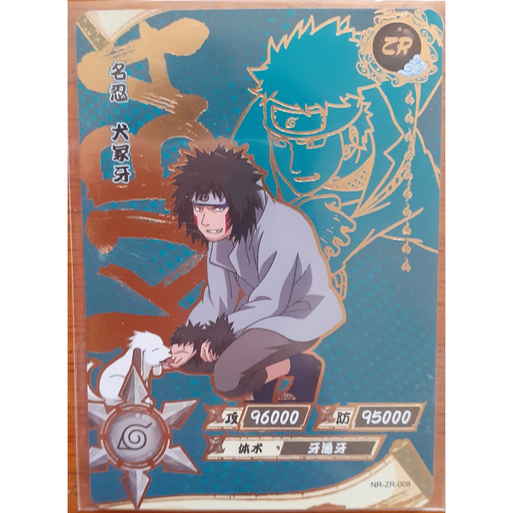 Naruto Shippuden Kayou Card Game ZR Raro TCG 1° Edição Original