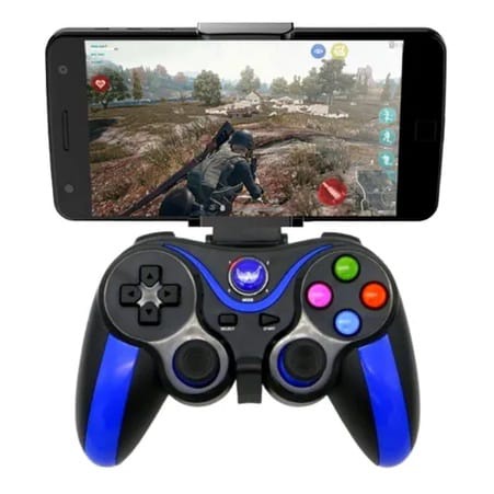 Controle Gamer Para Jogar No Celular Escolha a Cor Joystick Bluetooth ...