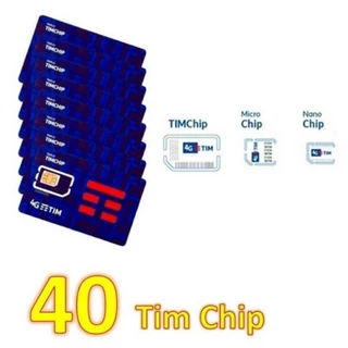 Kit 40 Tim Chip Triplo Corte 4g DDD Livre Atacado nacional ATIVA EM QUALQUER DDD LOTE DE CHIP