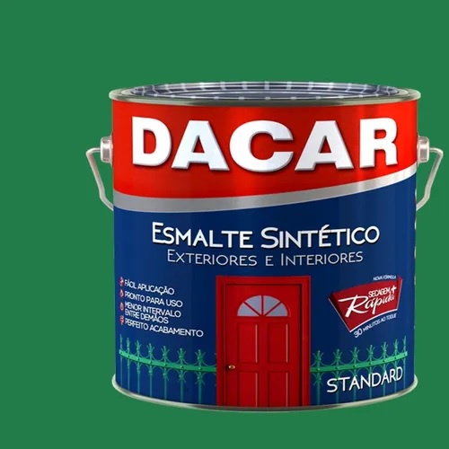 Tinta Sintética Standard Verde Folha 3,6L - Dacar