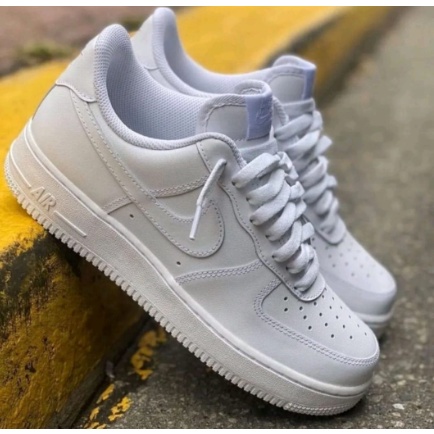 Tenis Air Force 1 Branco Feminino e Masculino Cano Baixo Super Promoção Frete 2X Mais Rápido