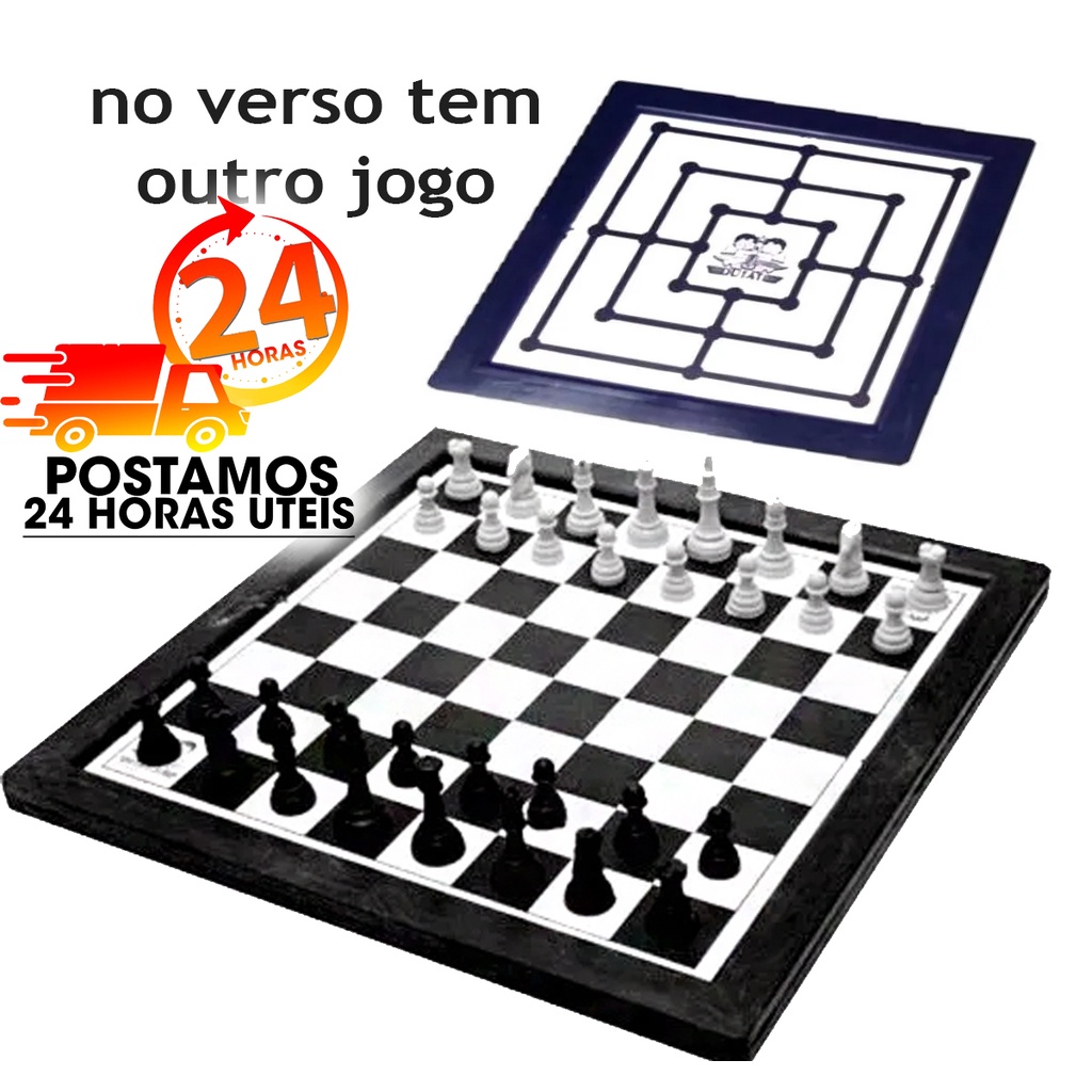 Jogo De Xadrez Profissional - Tabuleiro 50x50 - Athi