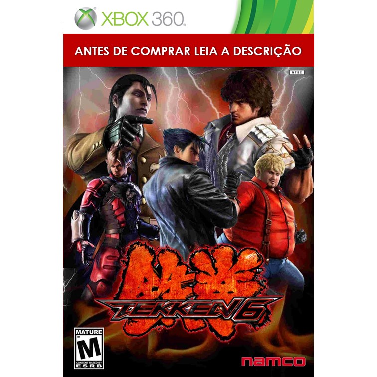 Jogo Tekken 6 Xbox 360 em Mídia Física | Shopee Brasil