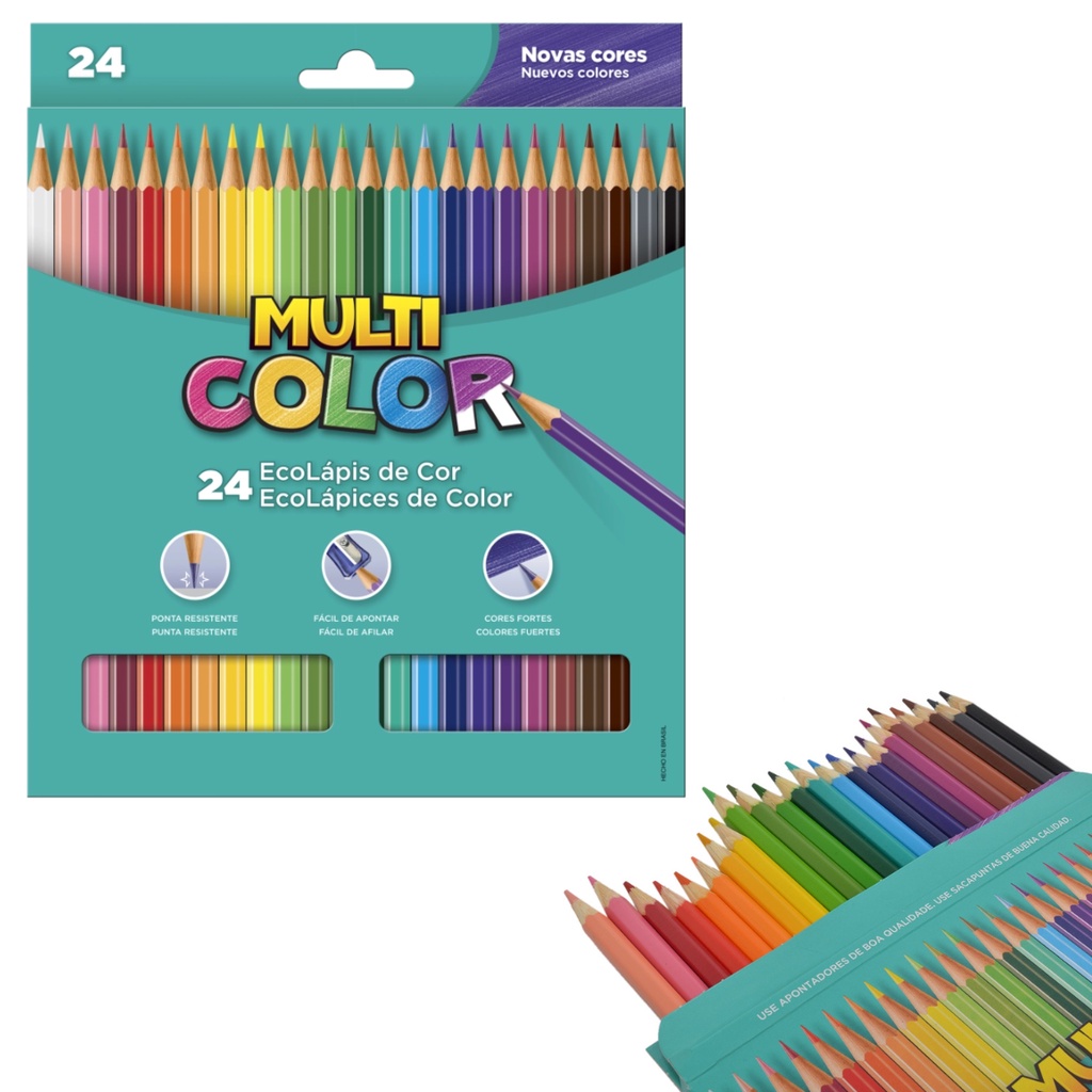 LAPIS DE COR FABER-CASTELL KIT ESCOLAR EST C/12 – Magnólia Papelaria