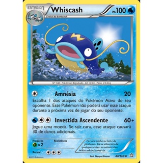 Cartas Pokemon Água (Escolha Livre) A