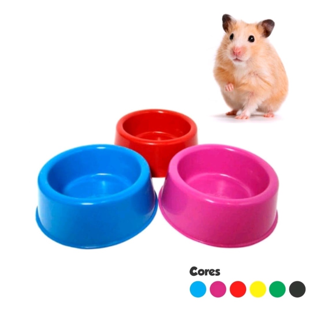 Non-toxic Plastic Hamster Feeder 75ml - Easy to Use and Easy to Clean - Premium Pet Caprioli Shop Product