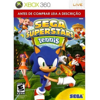 Jogo Sega Super Star Tennis Xbox 360 Mídia Física