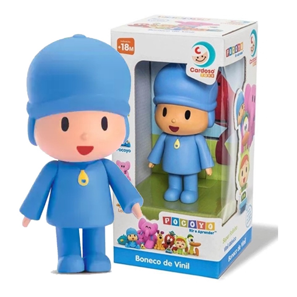 Boneco Pocoyo Turma Do Pocoyo Em Vinil - Brinquedo Bebe | Shopee Brasil