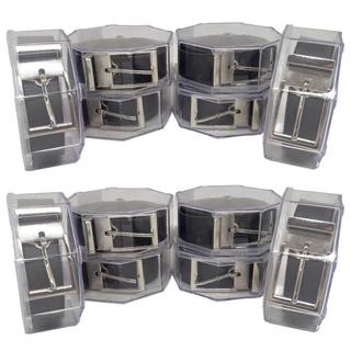 kit com 12 cinto masculino dupla face barato