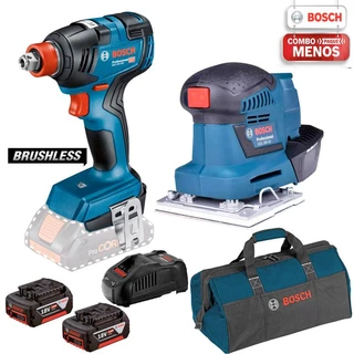 Chave Impacto 18v Gdx18v-200 + Lixadeira Orbital Gss18v-10