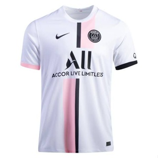 CAMISA PARIS SAINT-GERMAIN AWAY(30 MESSI) 21/22  TORCEDOR-NIKE-MASCULINA-BRANCA/ROSA