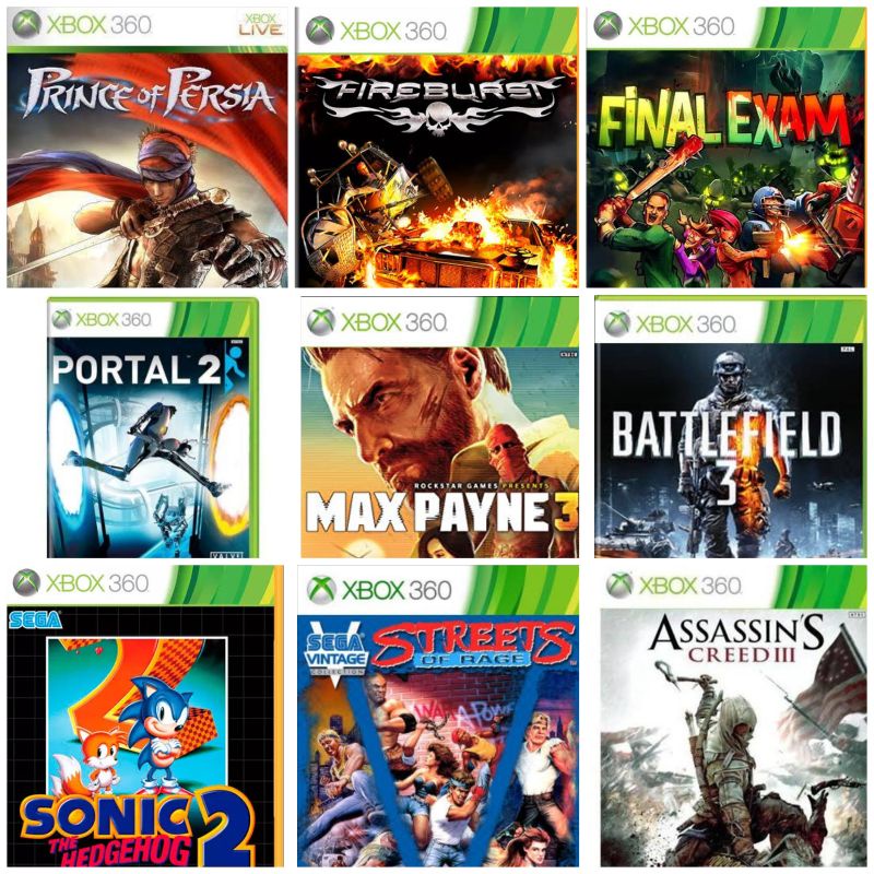 Jogos de Xbox 360 Desbloqueado a sua escolha/ mande sua lista pelo chat /  conseguimos qualquer jogo