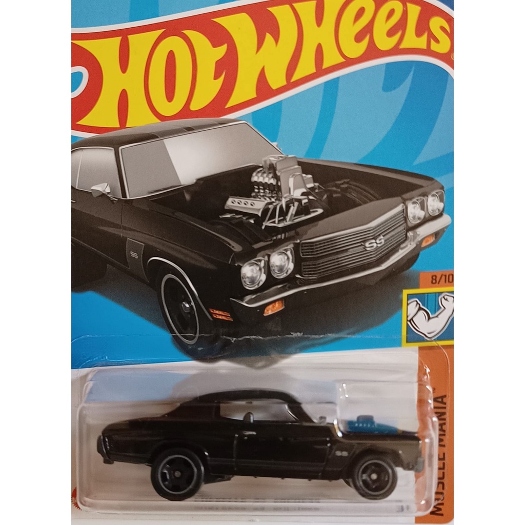 Hot Wheels 2022 Chevelle SS Express - Muscle Mania Series 8/10, 243/250 Collectible Die-Cast Car - View #10