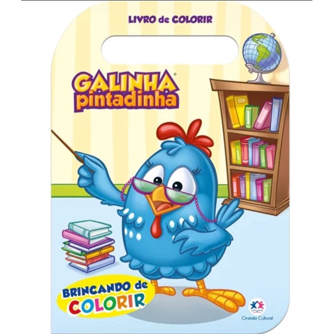Livro De Colorir Galinha Pintadinha - Brincando de colorir 32 Paginas ...