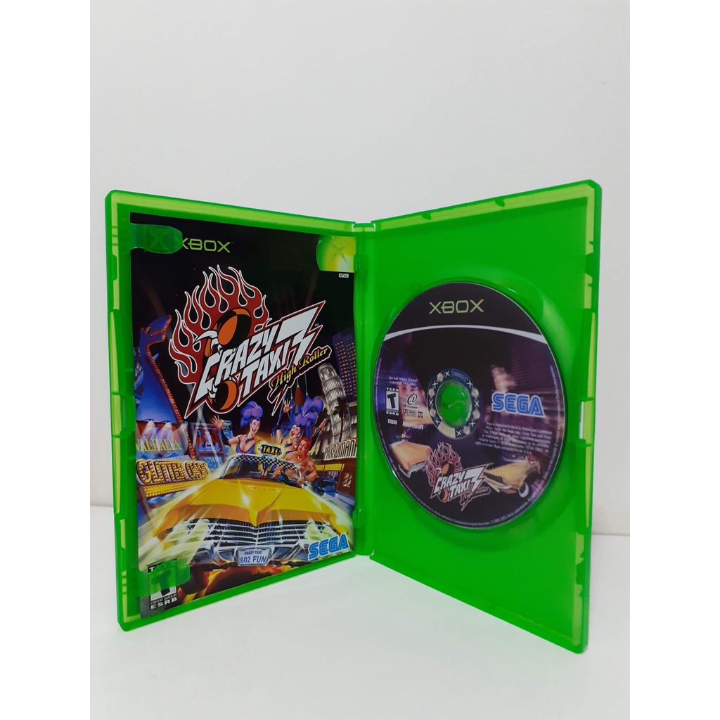 Crazy Taxi 3: High Roller - Xbox Clássico - Obs: R1 | Shopee