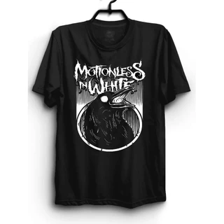 Camiseta banda Metalcore Motionless In White 100% algodão