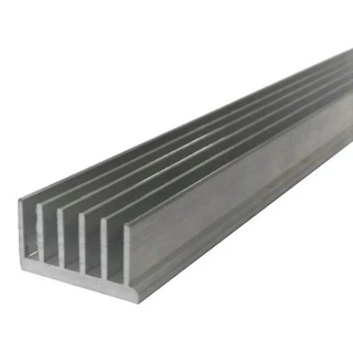 Dissipador Calor Aluminio Largura 4,5cm c/ 20cm
