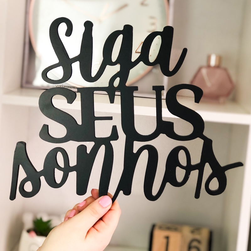 Frases motivacionais na madeira  Produtos Personalizados no Elo7