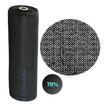 Tela Sombreamento 70% 3 Largura x 10 Metros Sombrite Hortaliça Flores Estacionamentos Estaleiros Estufas