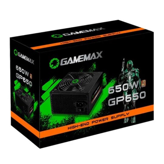 Fonte De Alimentacao 650w Gm650 80 Plus Bronze 2-eps Gamemax