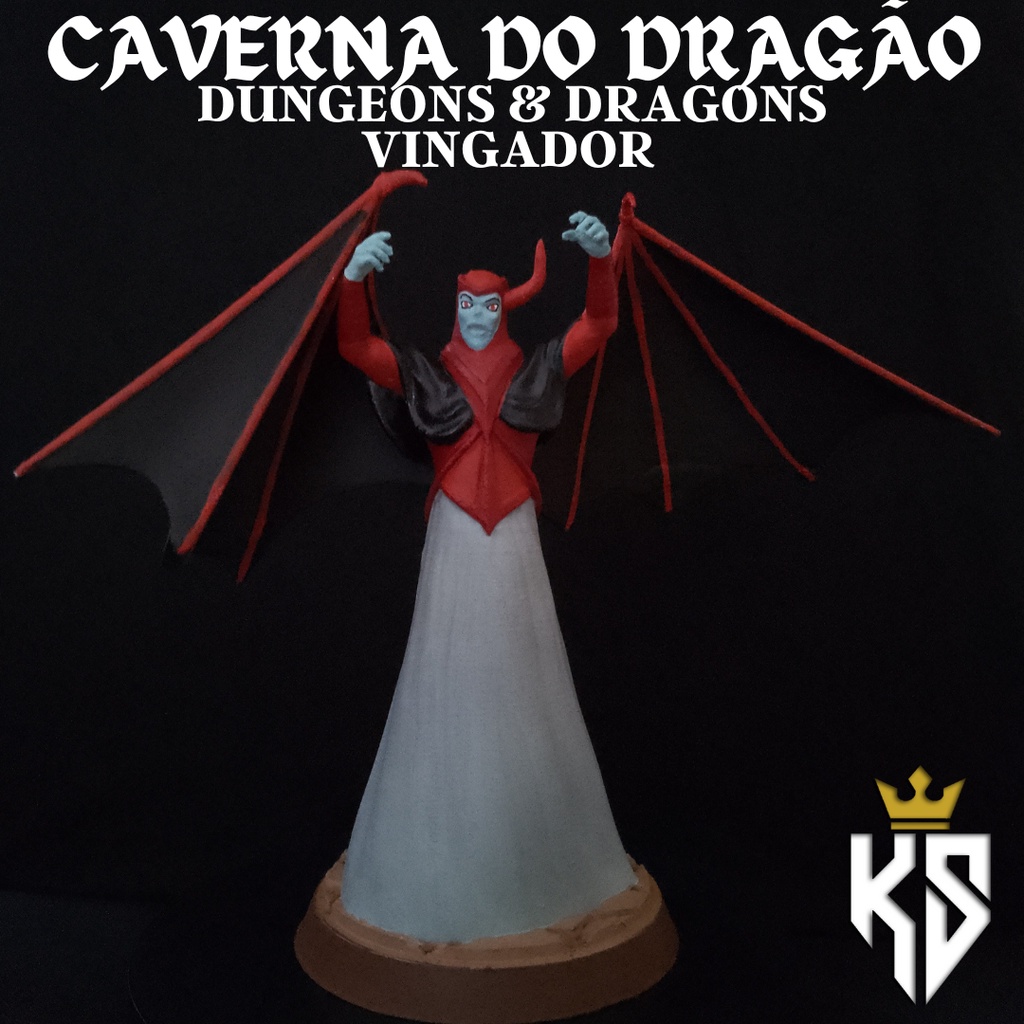 Boneca Dungeons & Dragons - Caverna do Dragão Desenho Anos 80