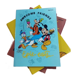 Caderno Brochurão Mickey Mouse Disney Grande Capa Dura 80 Folhas