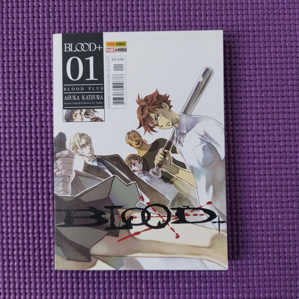 BLOOD+ BLOOD PLUS N°: 01 MANGÁ PT BR PANINI BLOOD + | Shopee Brasil