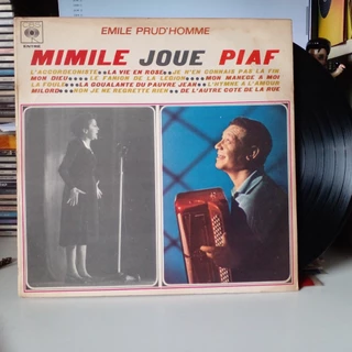 LP MIMILE JOUE PIAF (Emile Prud` Homme) CBS 1966 Mono Alta Fidelidade