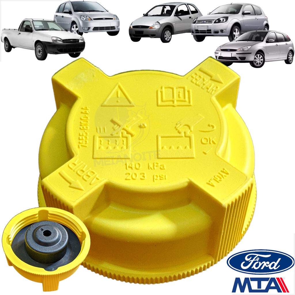 Tampa Reservatorio Radiador Fiesta Ecosport Ka Original Ford | Shopee ...
