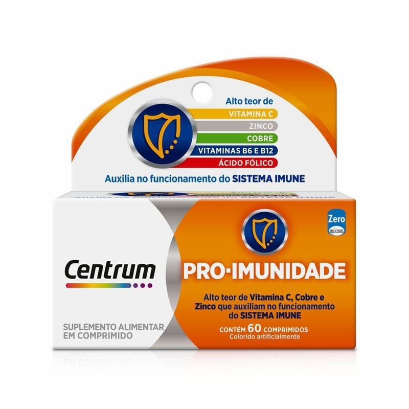 Centrum Pro-Imunidade 60 comprimidos Suplemento Alimentar | Shopee Brasil