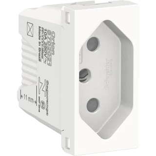 Módulo Tomada 2P+T 10A/250V Branco Orion - Schneider