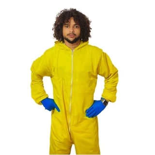 Fantasia Macacão Amarelo Serie