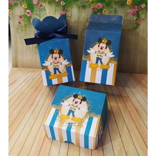 Caixa Mickey Realeza Azul