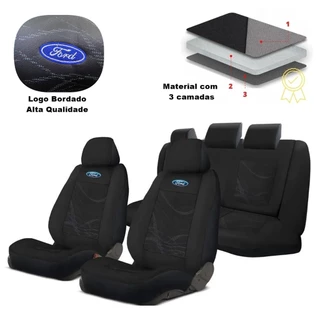 Capa Tecido Grosso Original Para Banco Automotivo Carro Todos Modelos Ka Fiesta Ranger Ecosport