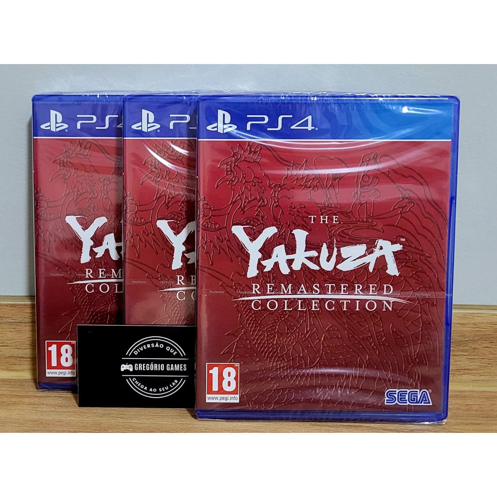 The Yakuza Remastered Collection Ps4 Lacrado