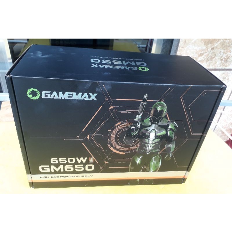 Fonte Gamemax 500W 80 Plus Bronze - GMX GM500 O&M