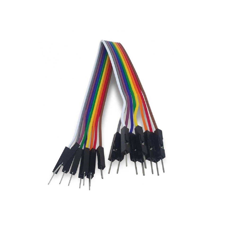 Cables Dupont para Protoboard M/M 10 Unidades