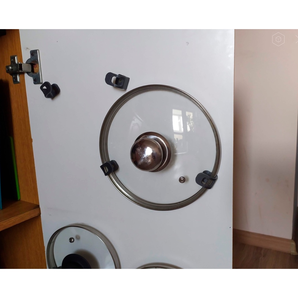 Suporte Para Tampa De Panelas - Organizado de Utensílios de cozinha