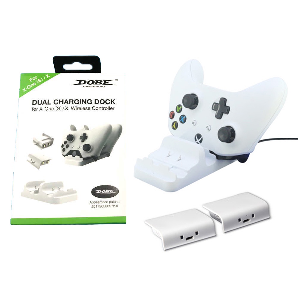 Base Carregadora Charging Dock p/2 Controles Xbox Series 7 & Z - Preto